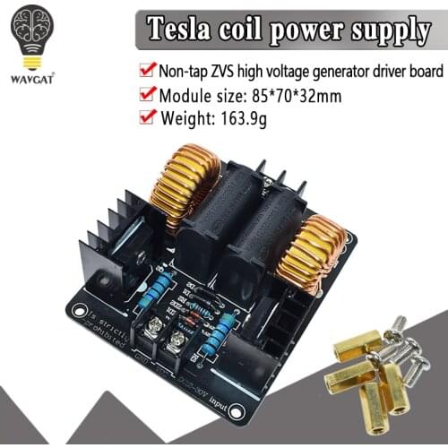 1000W 20A ZVS Low Voltage Induction Heating Coil Module Flyback Driver Heater Large Heat Sink Module Heater for Arduino