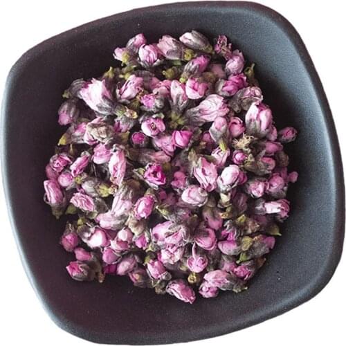 100G Pure Natural Peach Blossom Buds Decorative Dried Flowers Pink Dried Natural Flowers Buds Dried Flowers For Resin Jewellery