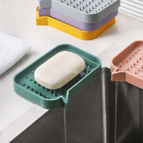 NCHJD Bathroom Silicone Soap Dish