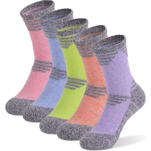 New High Quality Thicker Women Running Socks Breathable Warm Cotton Wicking Sweat Climbing Hiking Outdoor Sports Socks