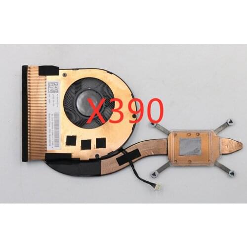 Original Lenovo ThinkPad fan x390 copper tube radiator fan fru 01aw748