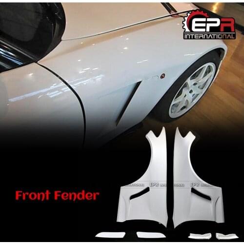 For Honda ASM S2000 IS Design FRP Front Fender 6 Pcs Body Kit Tuning Trim For S2000 Racing Part Fiber Glass Front Fender