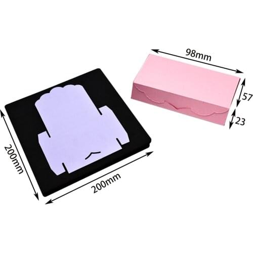 Cutting Dies Gift Box Making Decor Scrapbook Dies Template New Design Craft Wood Mold Die-cutting Machines In The Market