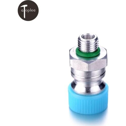 R134a Car High Pressure General Charging Valve Soldering Onto Pipeline Of Vehicles Air Conditoner