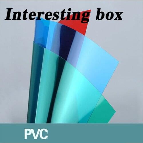 Shack DIY building sand table landscape model material PVC transparent plastic sheet sanding sheet multi specification