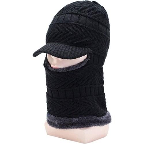 Fly Fishing Hat Mens Cotton Ski Winter Windproof Cap Outdoor Snowfall Cold Full Face Mask Headgear Ears Warmer Running Cover