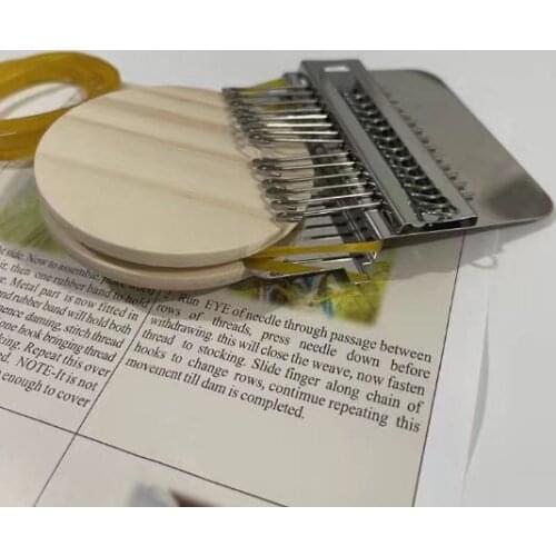 Speedweve Small loom Antique Small Loom for Darning Machine with instructions Costume DIY Wood Loom Weaving Frame Dropshipping