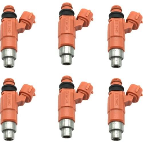 6pcs Fuel Injectors CDH210 For Yamaha Outboard 115HP For Mitsubishi Eclipse Galant 3.0L V6 INP771 842-12223