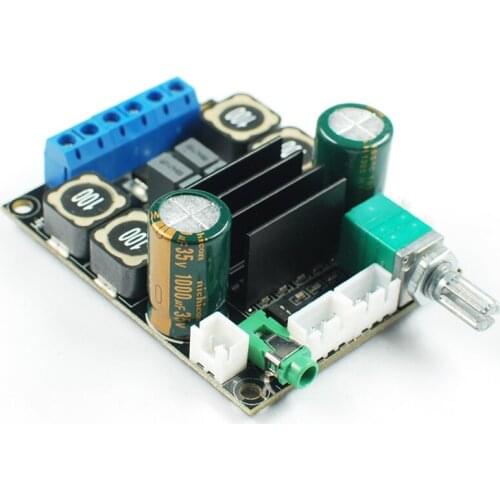 TPA3116D2 High-power Digital HIFI Stereo 50W*2 Dual-channel 2.0 Power Amplifier Board DC10-25V