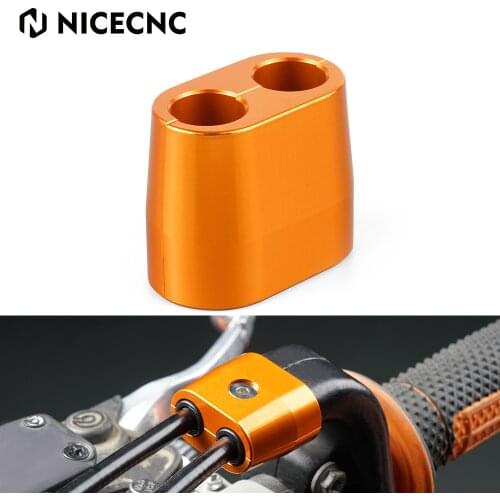 NICECNC Throttle Cable Protector Guard Cover For KTM 250 350 EXC-F 450 550 EXC Six Days 2013-2016 SX-F SXF 2013-2015 EXC350