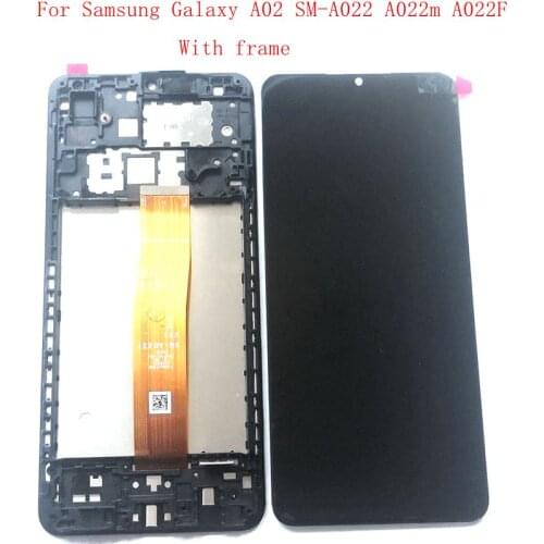 6.5'' For Samsung Galaxy A02 SM-A022 A022m LCD Display Touch Screen Digitizer Full SM-A022FN/DS SM-A022F/DS SM-A022G/DS