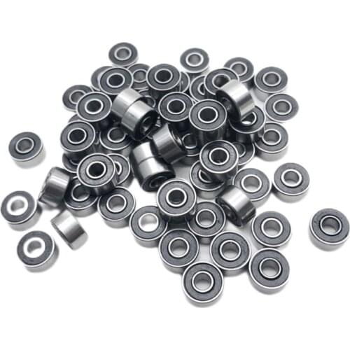 10PC Chrome Steel 694 2RS 4x11x4mm Mini Ball Bearing