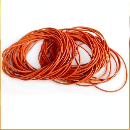 10pcs Red/White VMQ Silicone O Ring Gasket CS 1.9mm OD 100mm-180mm Silicon Food Grade O-Ring Seal Washers Rubber o Rings Seals