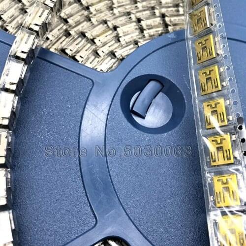 1000pcs Mini B type USB interface 5PF Horizontal USB data interface 5 pins MIN USB socket