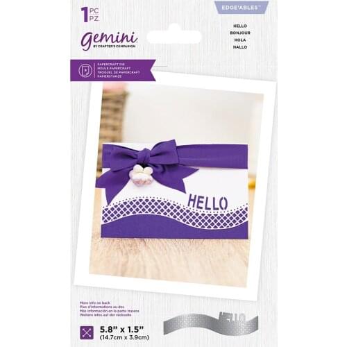 2021 AliliArts Metal Cutting Dies HELLO lace diy Scrapbooking Photo Album Decorative Embossing PaperCard Crafts Die