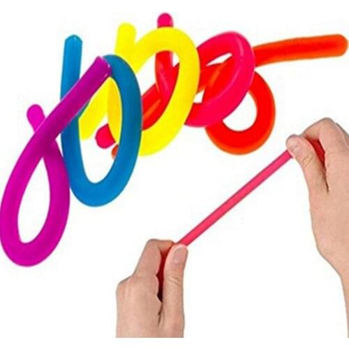 3pcs Hand Hyperflexion Stretchy Antistress Jokes Noodles Rope Toy Anti Stress Toys String Fidget Autism Vent Toys