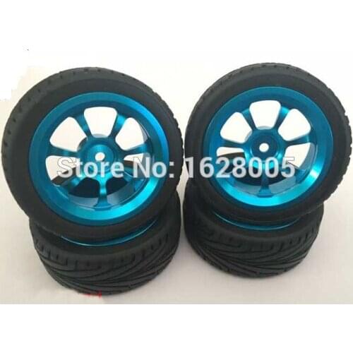 4pcs Wltoys A949 A959 A969 A979 1/18 RC Car Spare Parts Conversion 1:10 General aluminium alloy Wheel hub