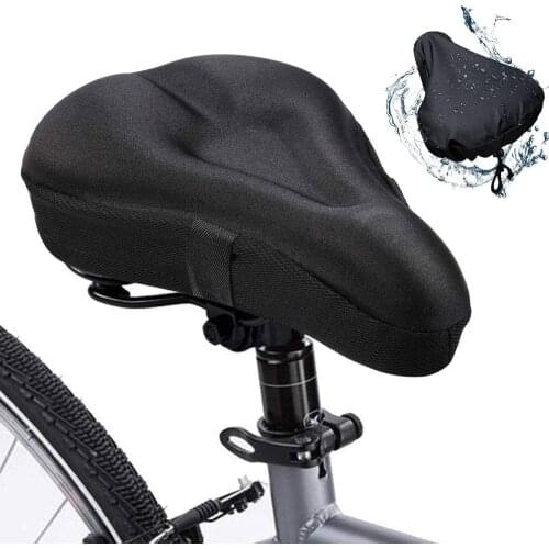 Bicycle Saddle Seat Cover Mountain Bike Saddle Breathable Cushion Cover 3D Soft Thickened Bike Seats Bicycle Accessories