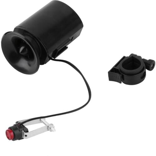 Black 6 Sounds Super Loud Ultra-loud Electronic Bicycle Bell Bike Horn Siren Free shippping