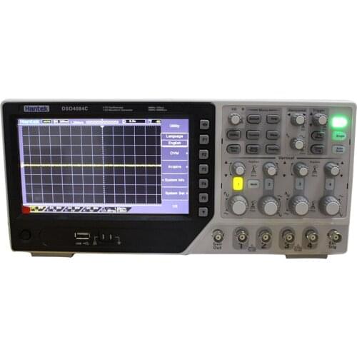 Hantek DSO4084C Digital Oscilloscope 80MHz 4 Channels USB PC LCD Osciloscopio Portatil +1 Channels Arbitary/function Generator