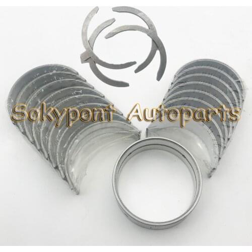 For Kubota V2203 V2403 metal bush main bearing engine con rod bearing STD/0.25/0.5 52mm 1 set