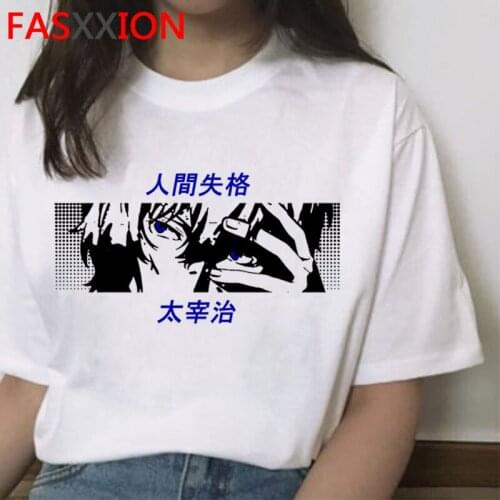 Bungou stray dogs tshirt women streetwear tumblr couple clothes japanese casual tshirt summer top plus size graphic tees women