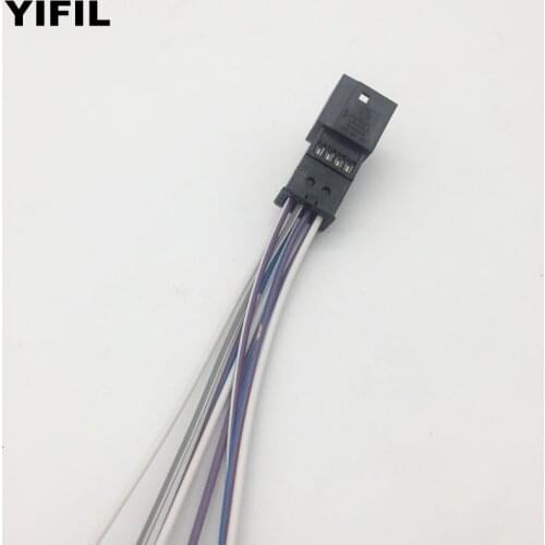 TE AMP 8 Pin/Way Modified Refit Connector Plug With Harness Pigtail For VW Audi Skoda Anti-glare Rearview Mirror 8K0 971 834