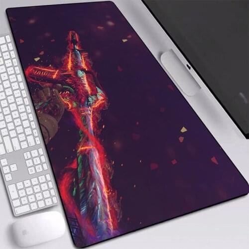 Gun Mouse Mat Large Printed Desktop Pad Speed-control Table Pad with Softy Pad Gaming Mouse-pad for CSGO DOTA Game Accessories
