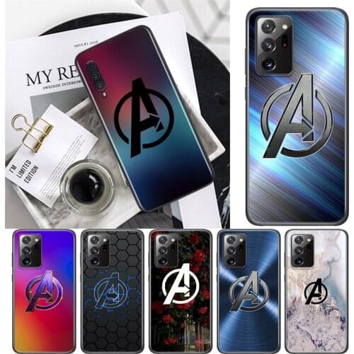 Marvel Avengers Logo Marble For Samsung A72 A52 A02 S A32 A12 A42 A51 A91 A81 A71 A41 A31 A21 S A11 A01 A03 Core UW Phone Case