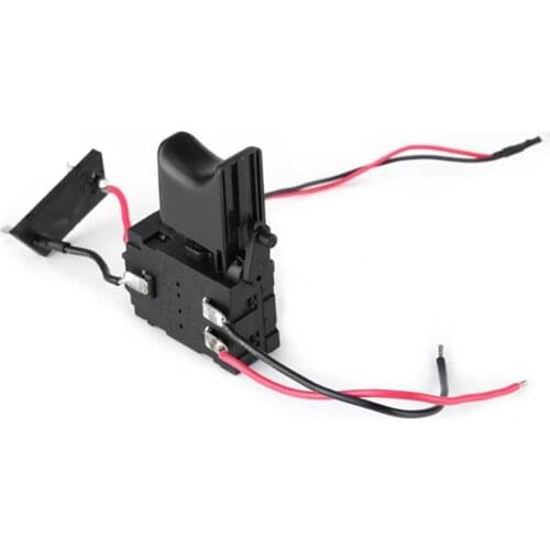 Electric Drill Dustproof Speed Control Push Button Trigger Switch DC 7.2-24V