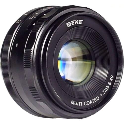 Meike MK-E-35-1.7 35mm f1.7 Manual Focus lens APS-C For Sony E Mount cameras NEX-5 NEX-7 A6000 A3500 A7S A5100 A7 A7R A7S II etc