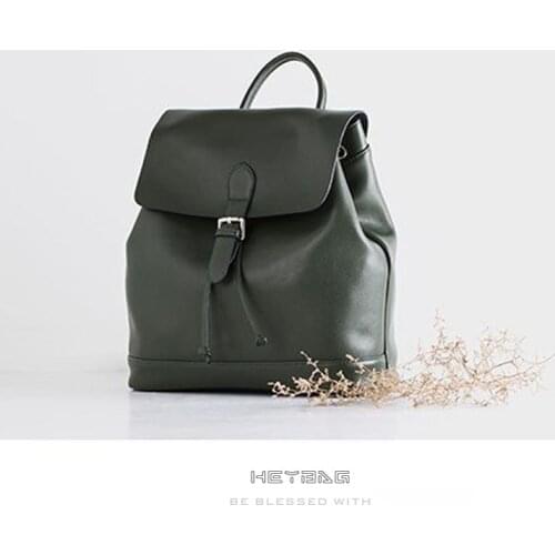 Backpack Leather Large Capacity Korean Creative New Leisure Students Wholesale Cowhide Factory Backpack Gift Manufacturers