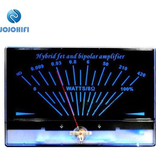 P-200 High-precision VU Meter Head Single-ended Class A Amplifier Tube amplifiers level DB Table Audio Power Meter w/Backlight