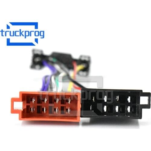 TruckProg ISO Radio Adapter forFO-RD for LAND RO-VER Wiring Harness Connector Cable