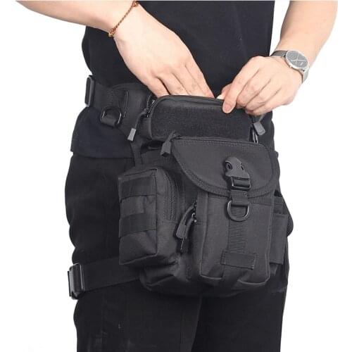 Outdoor Military Tactical Backpack Waist Pack Waist Bag Molle Fishing Camping Hiking Pouch Leg Bag Hunting Camera Hip Belt Pouch