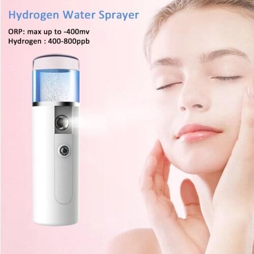 Super ORP max up to -400mv Hydrogen Water Facial Steamer Nano Mister Face Spray Bottle Skin Mist Sprayer