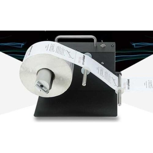 Automatic label rewinding machine barcode label two-way rewinding machine 180MM