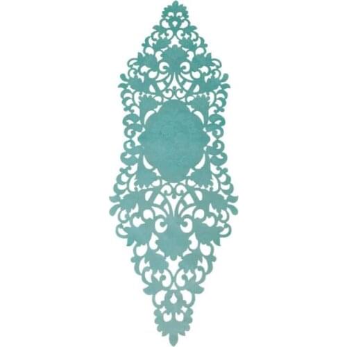 Snowdrop Lux Velvet Runner Mint
