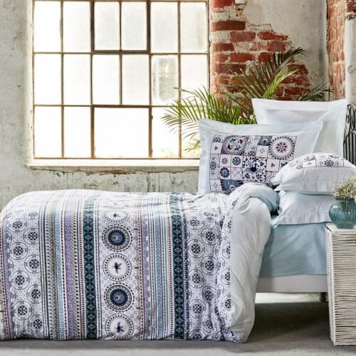 Karaca Home Mai Lacivert Çift Kişilik Nevresim Takımı