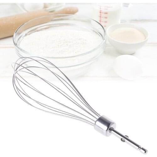 Electric Egg Beater Accessories Frother Mixer Whisk Stainless Steel Kitchen Tool
