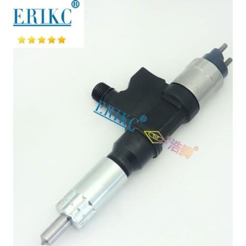 ERIKC 5351 common rail spare parts injector 095000-5351 auto diesel fuel pump injection 0950005351 for Isuzu 7.8L 6HK1 GM 560