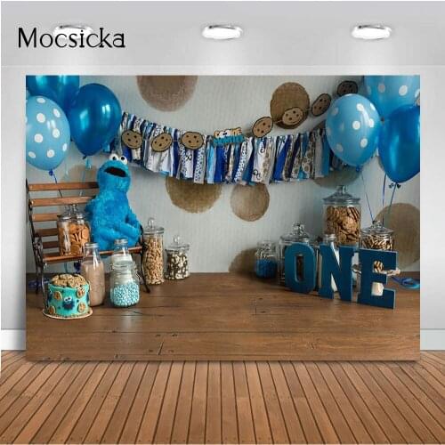 Cake smash 1st birthday backdrop for photography newborn kids portrait photo background studio cookies children baby background