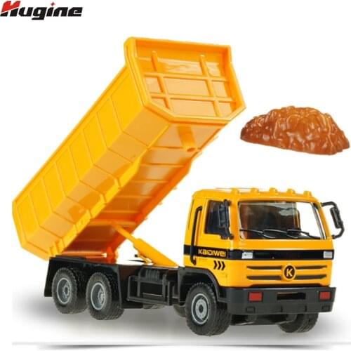Dump Truck Alloy Diecast Model Engineering Car Childrens Hobby Toy KDW 1:50 Model Simulation Truck Christmas Gifts