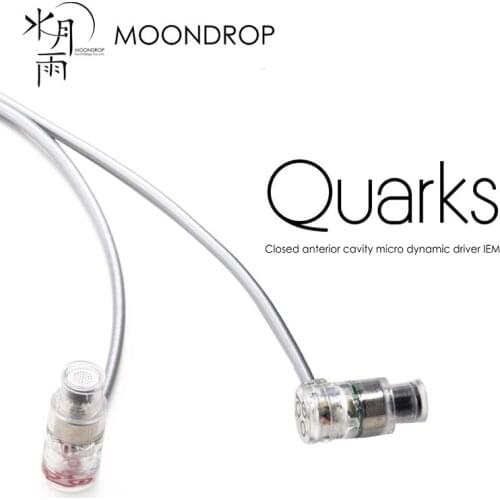 MoonDrop Quarks Dynamic In-ear Earphones Audio High-performance IEMs 6mm micro Dynamic Driver Earbuds