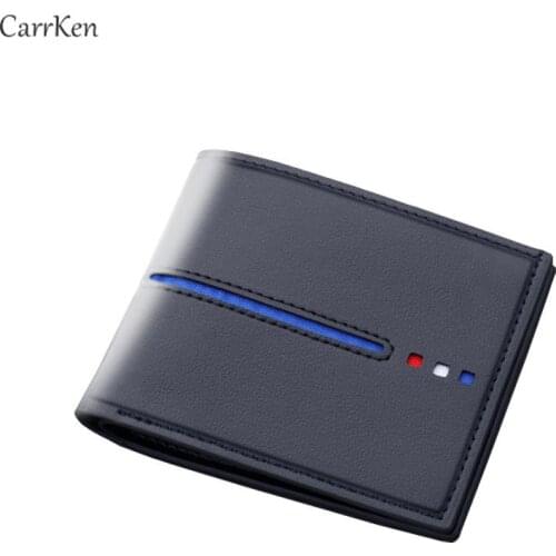 Mens Wallet Ultra-Thin Credit Card Holders Wallet Small Bag Casual Bifold Design Mini Male Money Bag High Quatily Coin Purses