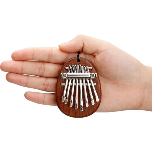 Portable 8 Key Mini Kalimba Finger Thumb Piano Marimba Musical Instrument Gift Colorful Kalimba Music Instrument children Gift