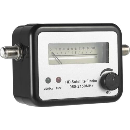 Satellite Signal Finder Satellite Finder Satellite Signal Meter Mini TV Antenna Satellite Signal Finder Meter with Compass