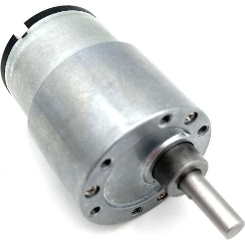 6/12/24V DC Gear Motor High Torque Micro Speed Reduction Gear Motor 7-960RPM Electric Metal Mini Gear Motor Gearbox Reducer