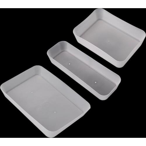 Cabinet Drawer Cutlery Organizer Storage Box Flatware Container Kitchen Utensil D08D