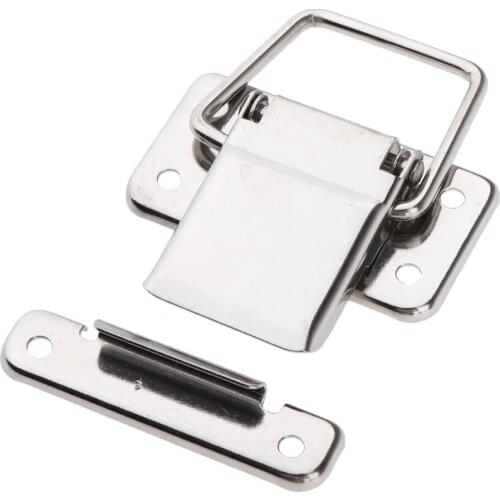 Universal Spring Loaded Latch Hasp Flat Buckles Boat Hardware 52×28mm